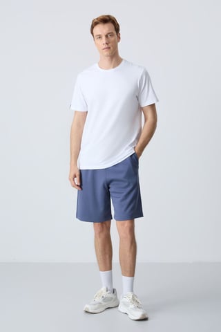 Men's Cotton-Blend Sweat Shorts