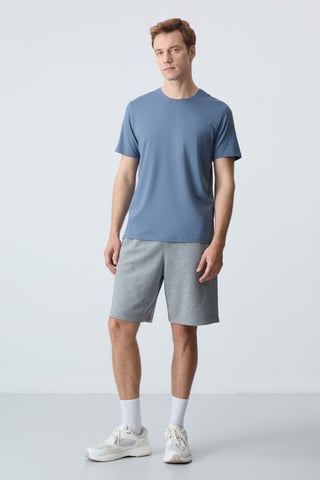 Men's Cotton-Blend Sweat Shorts