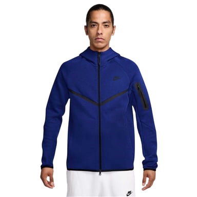 Nike Mens Tech Chevron Full Zip Hoodie (Royal Blue)