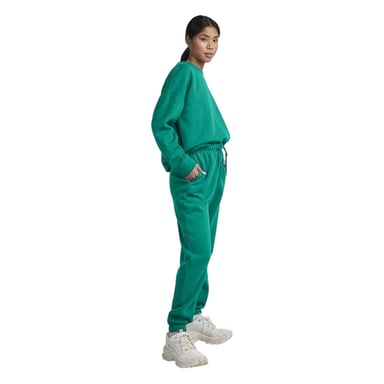 Pieces Womens/Ladies Heavyweight Jogging Bottoms (Green)