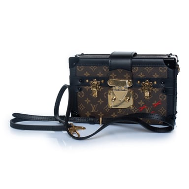 Louis Vuitton, Petit Malle in monogram canvas