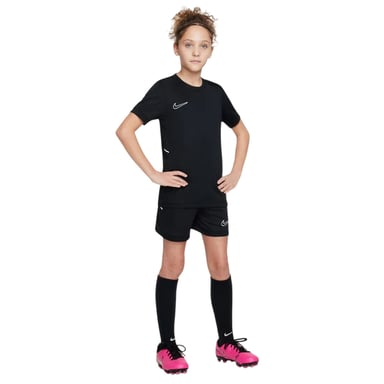 Nike Childrens/Kids Academy Swoosh Top (Black/White)