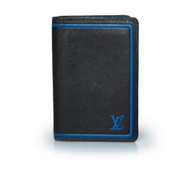 Louis Vuitton, Taiga organizer in black and blue
