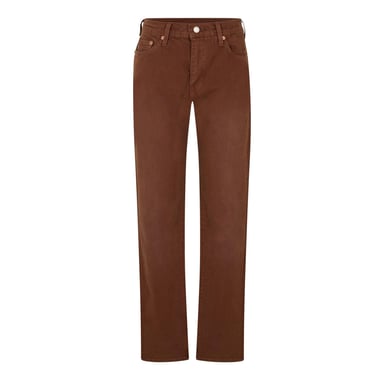 Levis Womens/Ladies 511 Cotton Blend Slim Jeans (Clay Red)