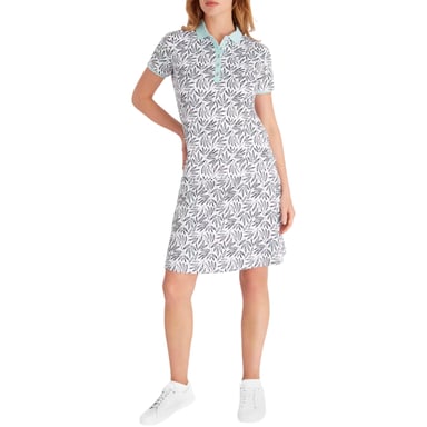 Calvin Klein Womens/Ladies Abstract Skort (White/Green)