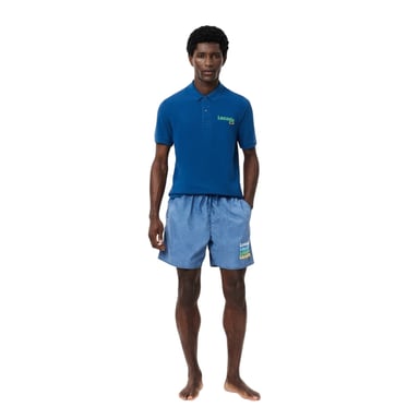 Lacoste Mens Classic Swimming Trunks (Globe)