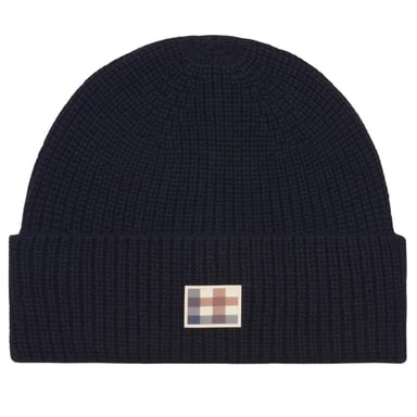 Aquascutum Unisex Adult Active Wool Blend Beanie (Black)
