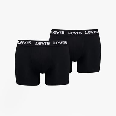 Levi's Herenslip met Herhaal Logo 3-pack Zwart