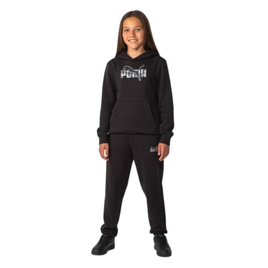 Puma Childrens/Kids Fleece Logo Sweatpants (Black)