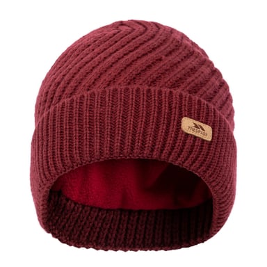 Trespass Dames/Dames Gedraaide Gebreide Beanie (Donkere kers)