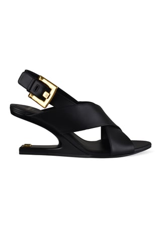 Balmain Anthem No Wedge sandals Black