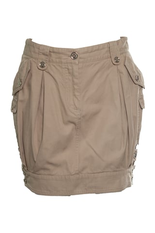 Dolce & Gabbana, beige skirt with buttons