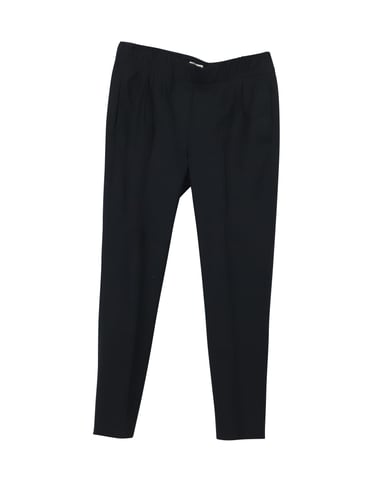 Brunello Cucinelli Trousers in Navy Blue Wool