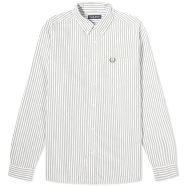 Fred Perry Mens Double Tipped Collar Polo Shirt (White)