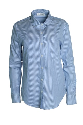 Anine bing, striped shirt in blue and white