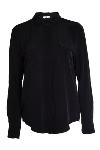 Anine Bing, black shirt with pockets