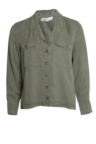 Anine Bing, Green shirt with pockets