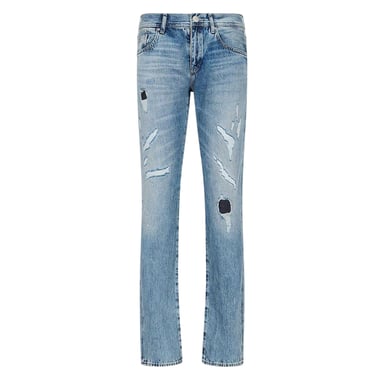 Armani Exchange Mens Slim Jeans (Indigo)