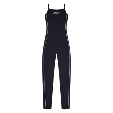 Ellesse Womens/Ladies Side Stripe Spaghetti Strap Jumpsuit (Black)