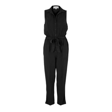 Bella Dahl Womens/Ladies Plain Collared Sleeveless Jumpsuit (Vintage Black)