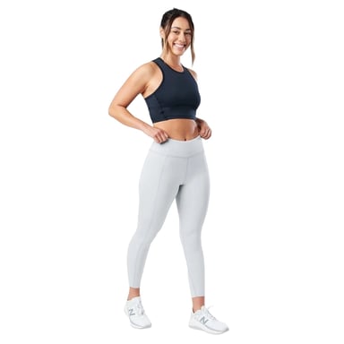 Nathan Womens/Ladies High Waist Leggings (Grey Mist)