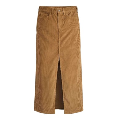 Levis Womens/Ladies Denim High Waist Maxi Skirt (Ermine)