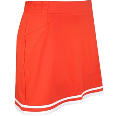 Original Penguin Womens/Ladies Essential Embroidered Logo Skort (Fiesta)