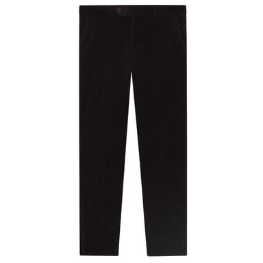 Boss Mens Beckham Striped Pleat Front Trousers (Brown)