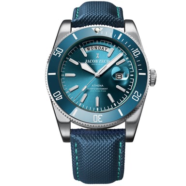 Jacob Zech Horloge Athena Blue
