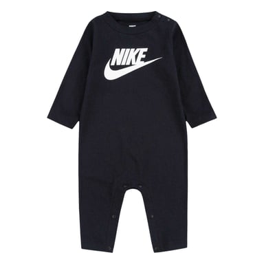 Nike Baby Logo Crew Neck Romper (Black)