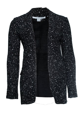 Diane Von Furstenberg, vint galaxy crepe blazer