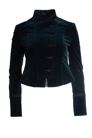 Theory, velvet army jacket