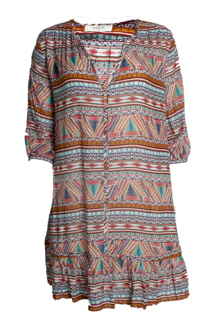 Ba&sh, ethnic printed poppy multi dress