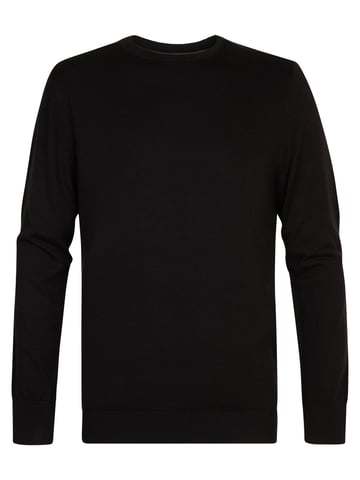 Petrol Industries - Fine-knit Jumper Steamboat Men - Black