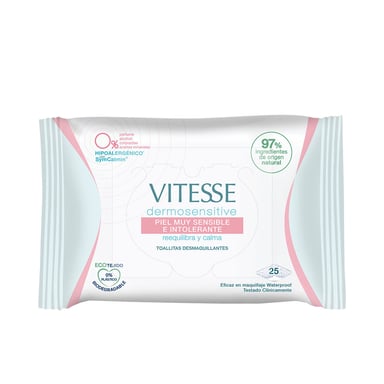 Dermosensitieve Make-up Remover Doekjes Herbalaan en Verzachten 25 Stuks