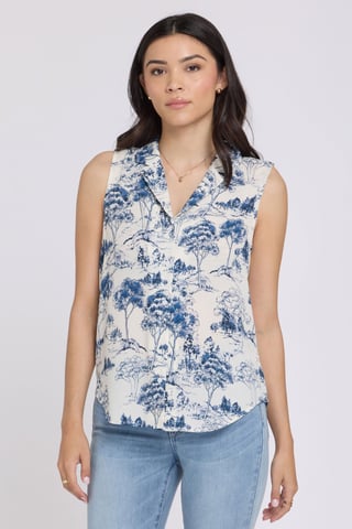 Gabrielle Sleeveless Blouse