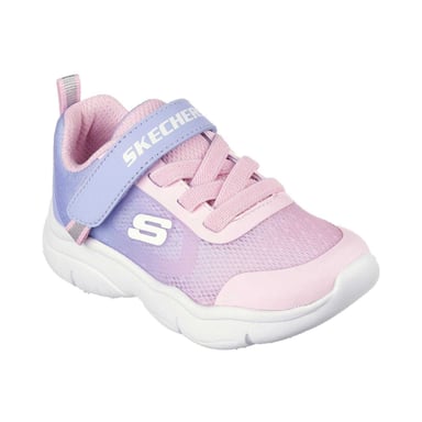 Skechers Toddler Flexblast Trainers (Pink/Lavender)