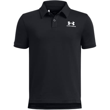 Under Armour Childrens/Kids Icon Regular Short-Sleeved Polo Shirt (Black)