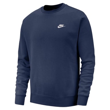 Nike Mens Sportswear Club Fleece Sweatshirt (Midnight Navy)
