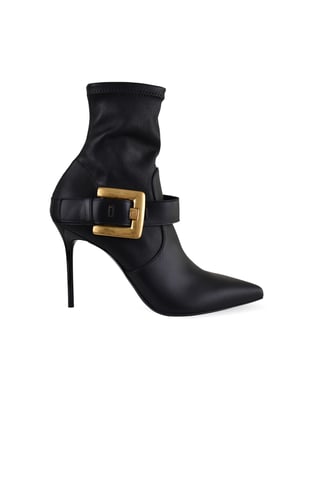 Balmain Anthem 95MM ankle boots Black