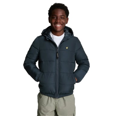 Lyle & Scott Childrens/Kids Quilted Puffer Jacket (Navy)