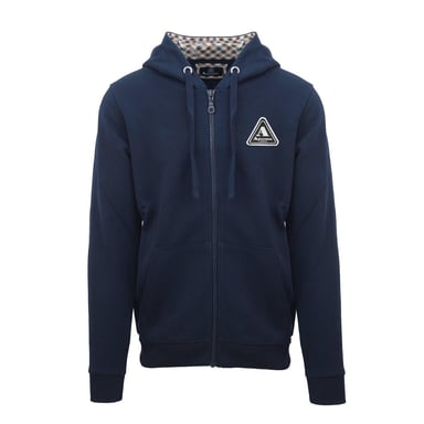 Aquascutum Mens Active Full Zip Hoodie (Dark Navy)