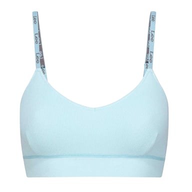 Lee Womens/Ladies Alvina V Neck Bralette (Soft Blue)