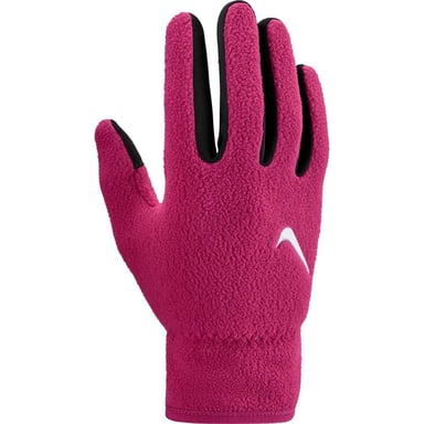 Nike Thermafit Fleece Winter Gloves (Beet/White)