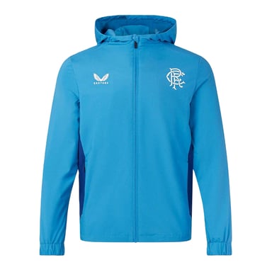 Castore Mens Rangers FC Anorak (Blue/Deep Blue)