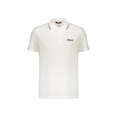 Versace White Cotton T-Shirt