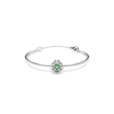 Swarovski 'Una Sparkling Dc' Women's Base Metal Bracelet - Silver 5757791
