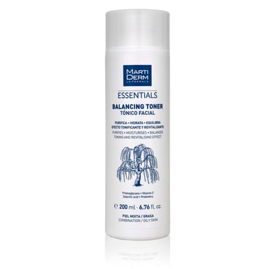 Essentials Gezichtstoner Voor De Gecombineerde Vette Huid 200 ml
