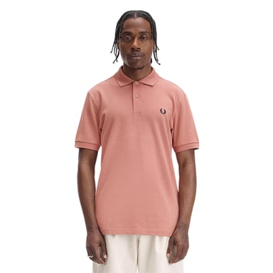 Fred Perry Mens Logo Cotton Polo Shirt (Putty)