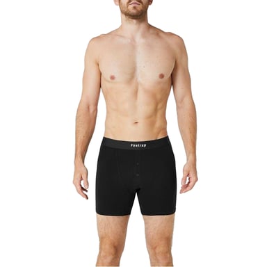Firetrap Mens Boxer Shorts (Pack of 2) (Black)